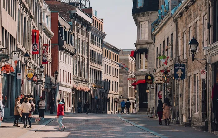 Old Montreal street, Quebec