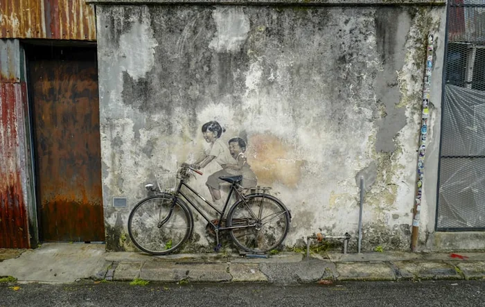 Street art in George Town, Penang