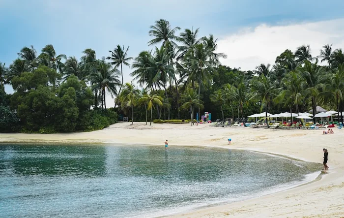 Beach on Sentosa Island